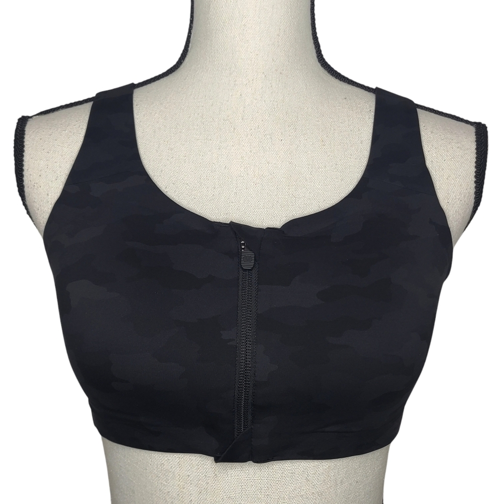 Lululemon Enlite Bra Zip Front *High Support, A–E Cups W2CZUS 36B NWT